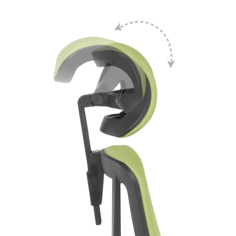 Ергономичен офис стол Carmen COTIA зелен